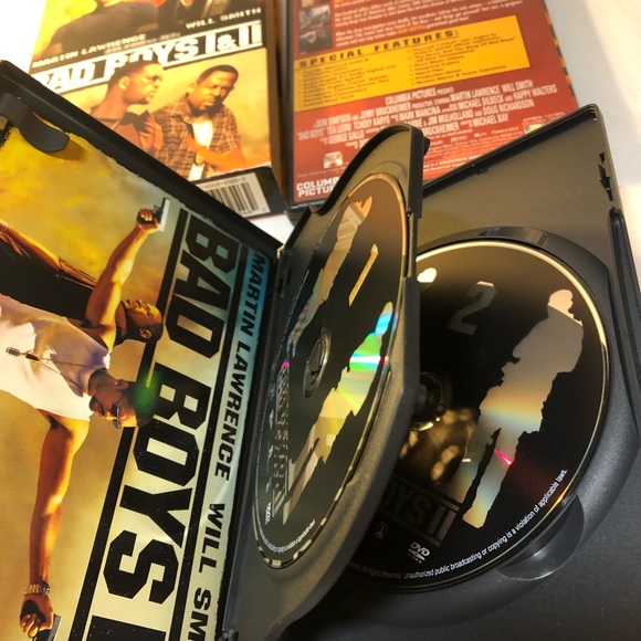 Bad Boys Movies 1 & 2 DVD Will Smith Martin Lawrence - Picture 4 of 6